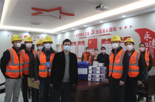 【防疫复工两手抓】尊时凯龙人生就是搏集团所属杭安公司领导赴之江实验室一期工程—园区工程（西区）机电安装项目部调研检查疫情防控和复工工作
