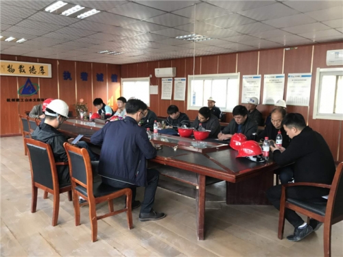 【一线投影】尊时凯龙人生就是搏集团山水文园项目顺利通过怀远县2020年下半年质量执法检查